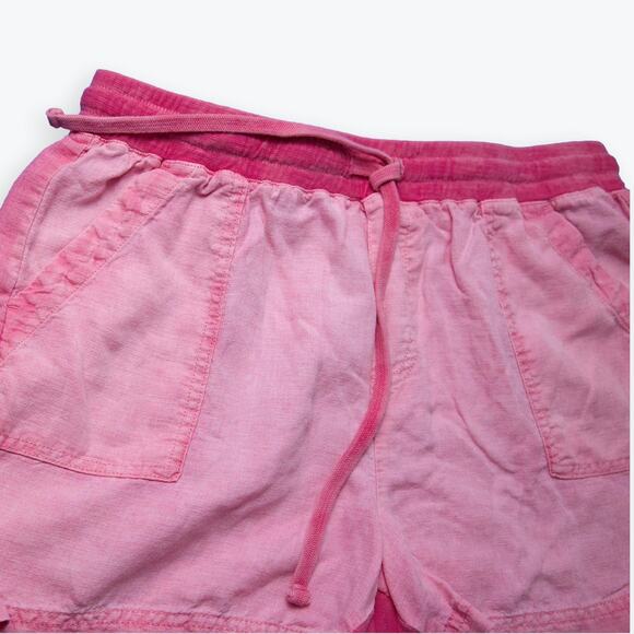 Splendid Pink Drawstring Knit Shorts M - Picture 2 of 5